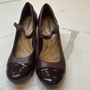 Collection Clark Burgundy Cushion heels